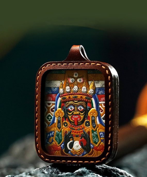 Mysterious gifts Handcrafted Zakiram Thangka Pendant Necklace