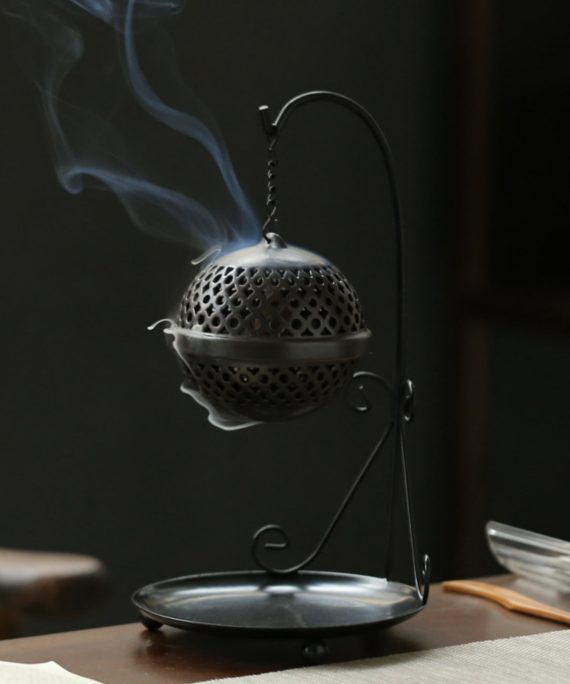 Mysterious gifts Vintage Palace Iron Art Backflow Incense Burner