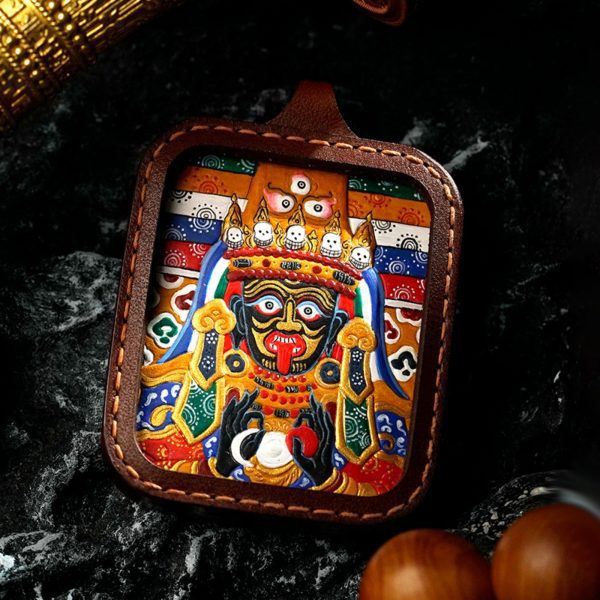 Mysterious gifts Handcrafted Zakiram Thangka Pendant Necklace