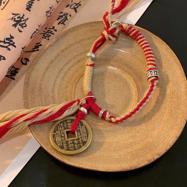 Mysterious gifts Tibetan Style Handmade Adjustable Ethnic Couple Bracelet