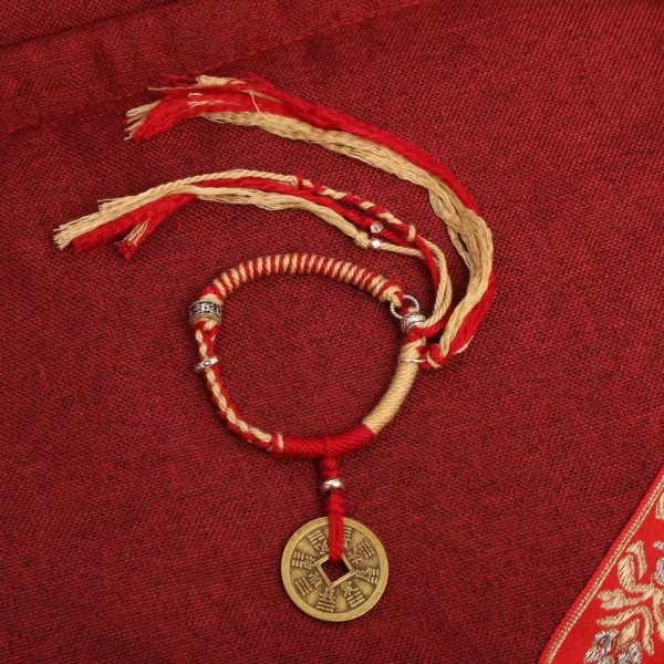 Mysterious gifts Tibetan Style Handmade Adjustable Ethnic Couple Bracelet