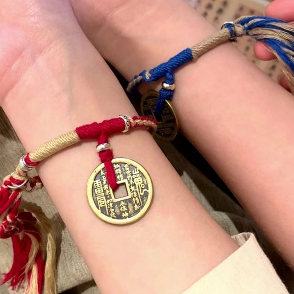 Mysterious gifts Tibetan Style Handmade Adjustable Ethnic Couple Bracelet