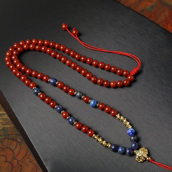 Carnelian & Lapis Lazuli Thangka Pendant Replacement Chain