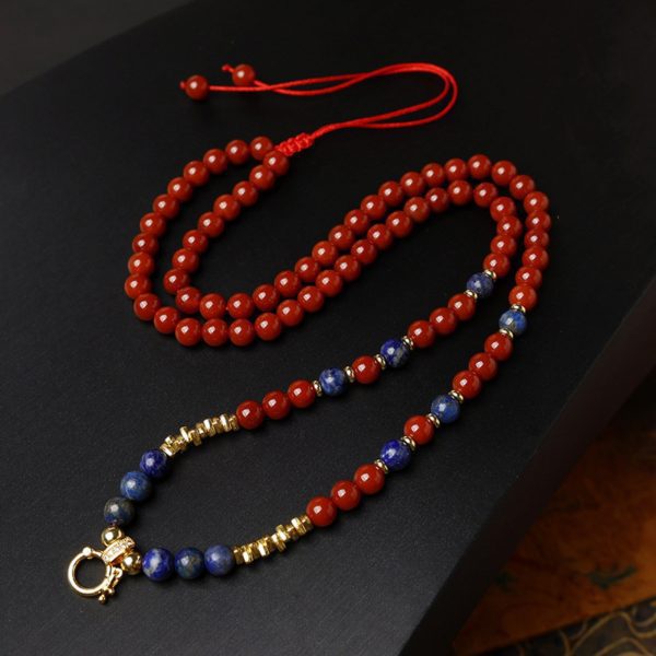Carnelian & Lapis Lazuli Thangka Pendant Replacement Chain