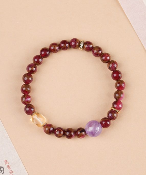 Ceramic & Crystal Harmony Bracelet