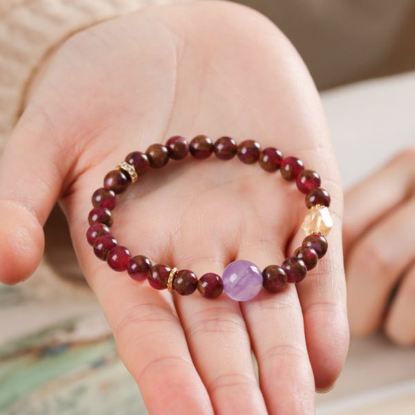 Ceramic & Crystal Harmony Bracelet