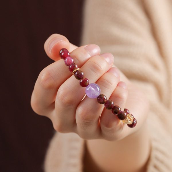 Ceramic & Crystal Harmony Bracelet