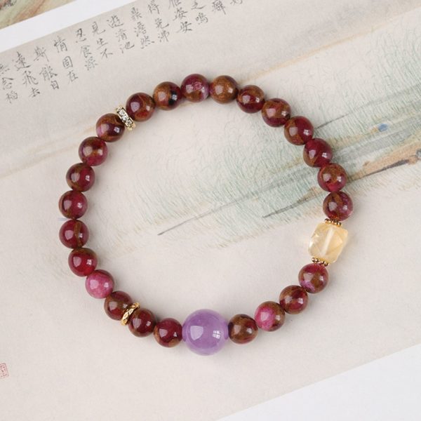 Ceramic & Crystal Harmony Bracelet