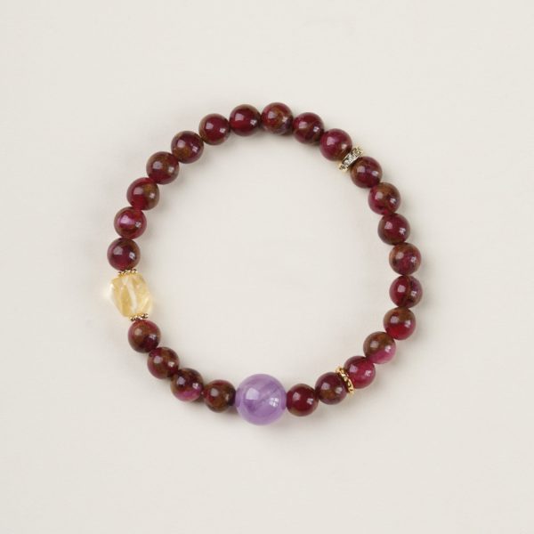 Ceramic & Crystal Harmony Bracelet