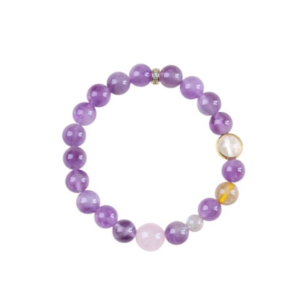 Natural Amethyst Bracelet