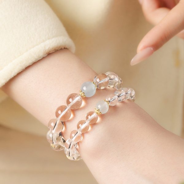 Natural Clear Quartz Purification Bracelet