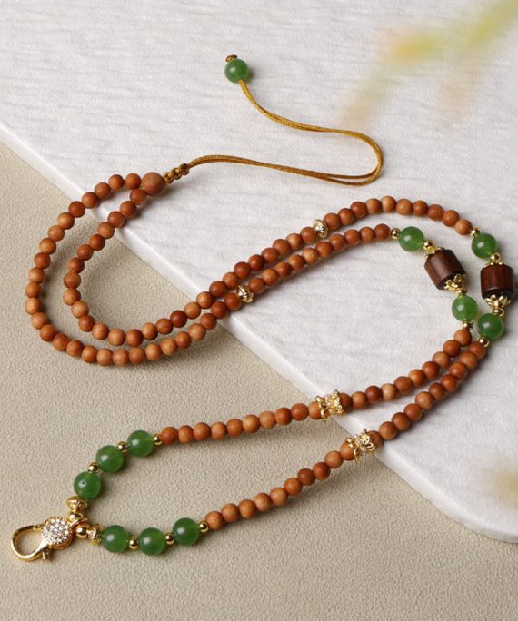 Sandalwood & Jade Thangka Pendant Replacement Chain