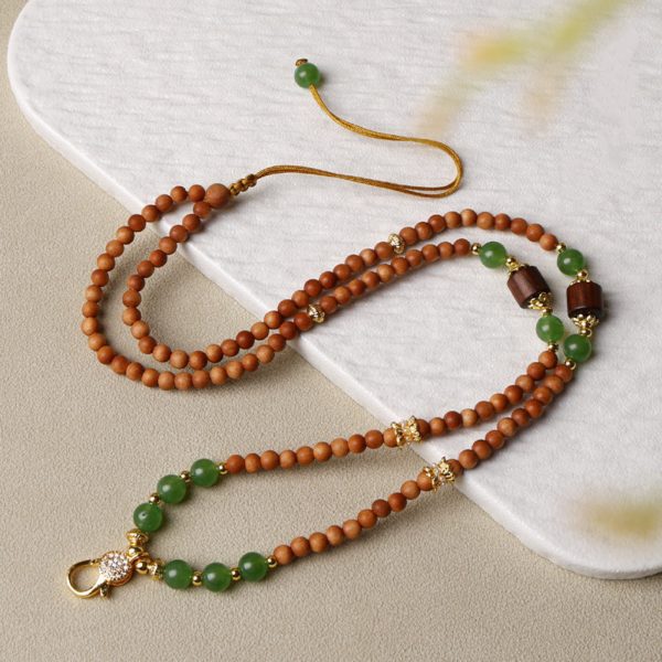 Sandalwood & Jade Thangka Pendant Replacement Chain