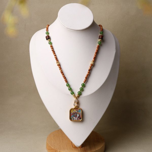 Sandalwood & Jade Thangka Pendant Replacement Chain