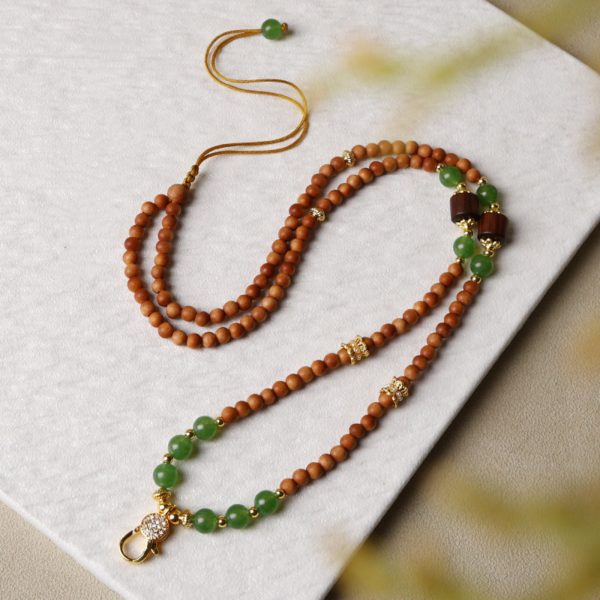 Sandalwood & Jade Thangka Pendant Replacement Chain