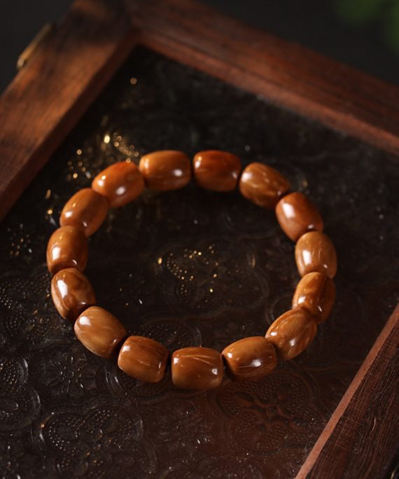 Tibetan-Style Bodhi Couple’s Mala Bracelet