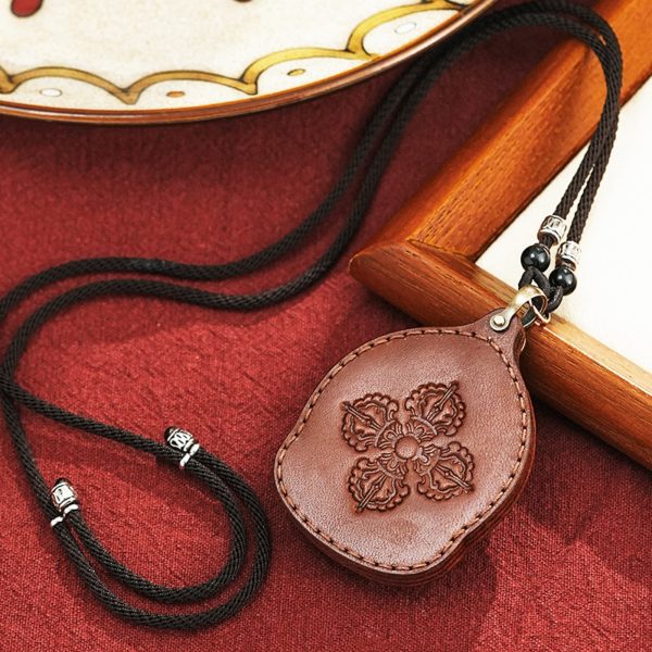 Tibetan Mahakala Thangka Gawu Box Amulet Necklace