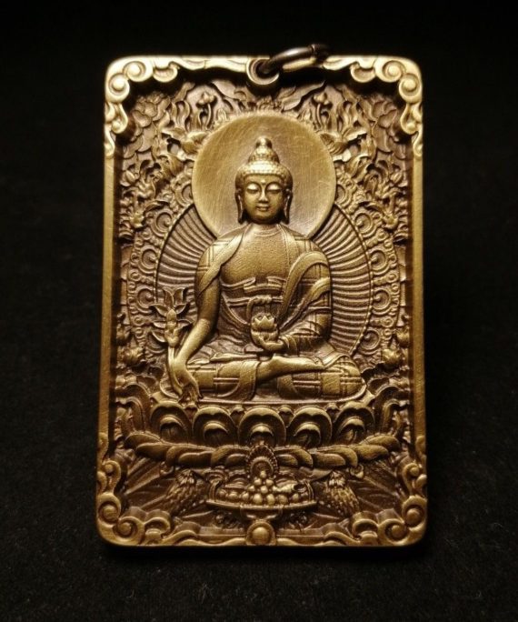 Tibetan Medicine Buddha Pendant Necklace