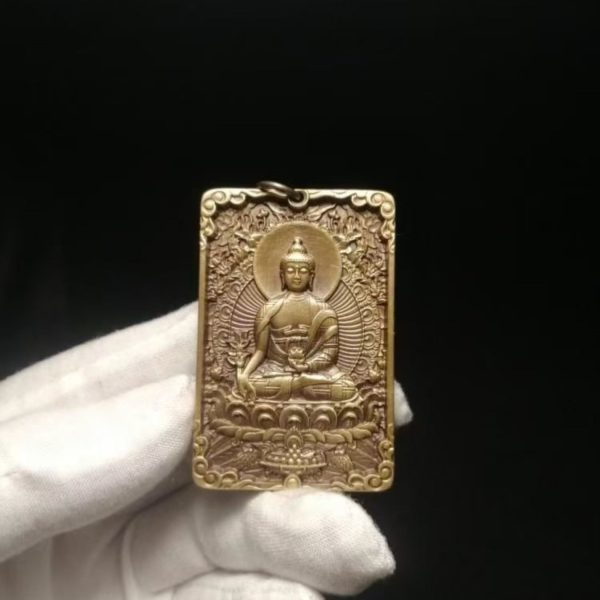Tibetan Medicine Buddha Pendant Necklace