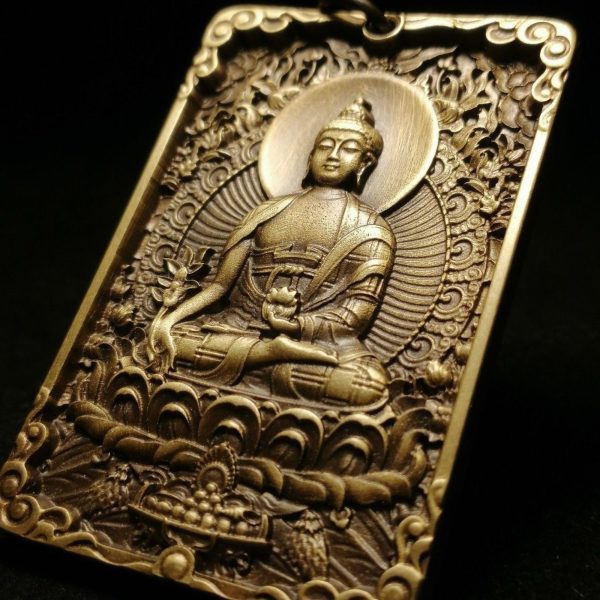 Tibetan Medicine Buddha Pendant Necklace