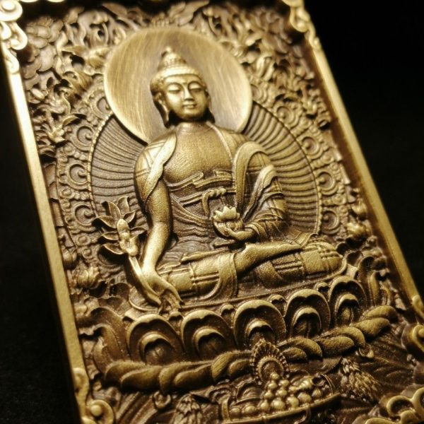Tibetan Medicine Buddha Pendant Necklace