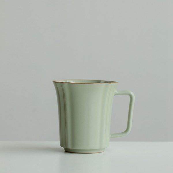 Mysterious gifts Ru Kiln Ceramic Retro Coffee Cup