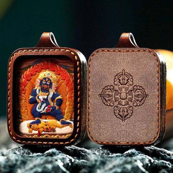 Mysterious gifts Handcrafted Zakiram Thangka Pendant Necklace
