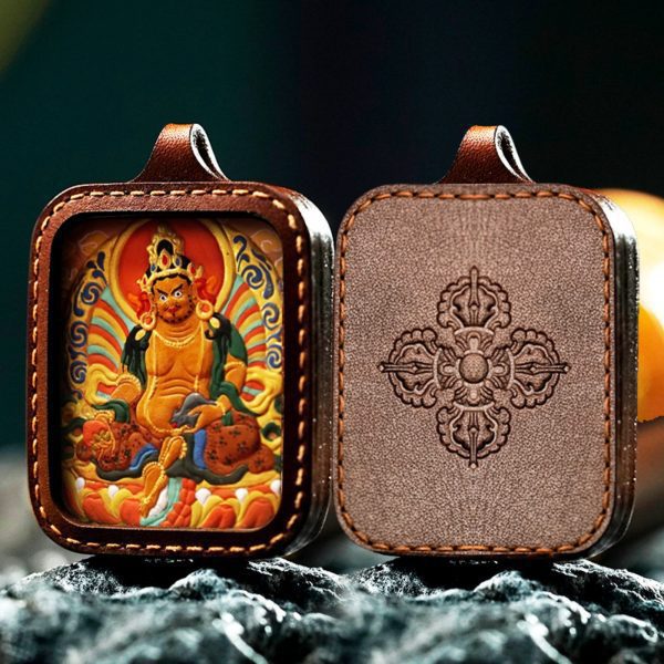 Mysterious gifts Handcrafted Zakiram Thangka Pendant Necklace