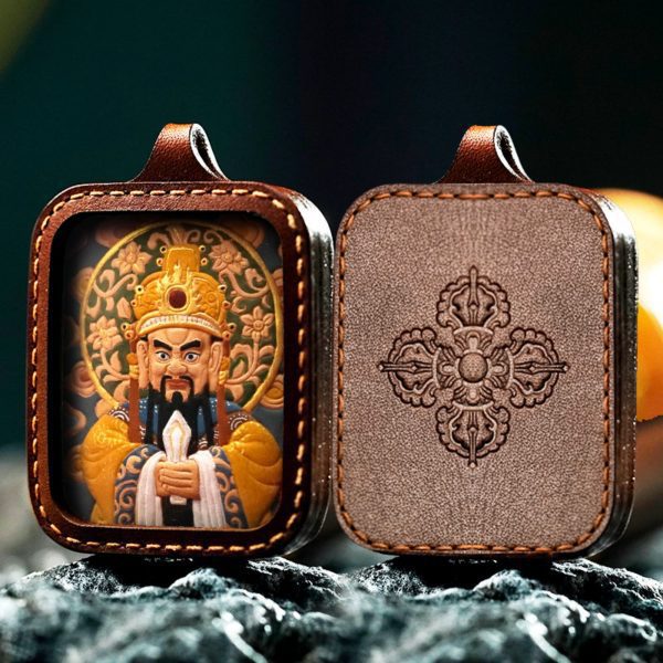 Mysterious gifts Handcrafted Zakiram Thangka Pendant Necklace