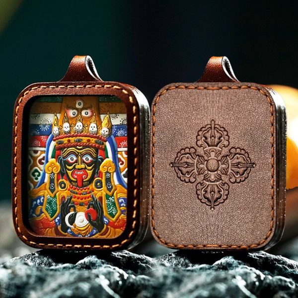 Mysterious gifts Handcrafted Zakiram Thangka Pendant Necklace