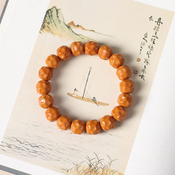 18-Bead Bodhi Seed Meditation Bracelet