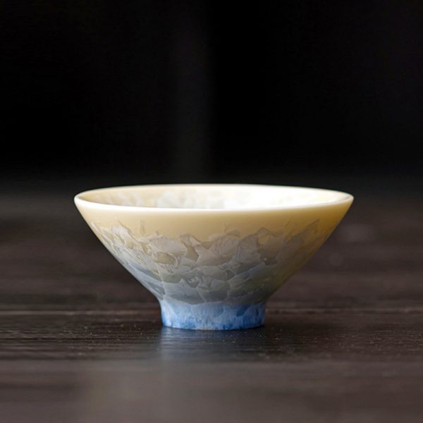 Mysterious gifts Crystal Glaze Handcrafted Ceramic Teacup
