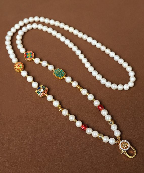 Natural Pearl Thangka Pendant Replacement Chain