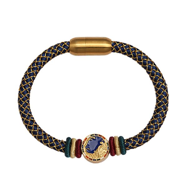 Celestial Guardians Five Elements Cotton Cord Bracelet