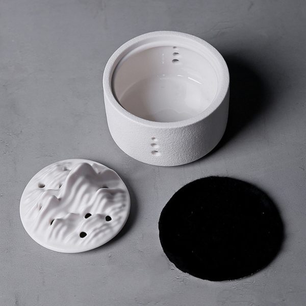 Mysterious gifts Thousand Miles of Rivers and Mountains Ceramic Incense Burner