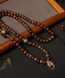 Natural Sandalwood Mala Thangka Pendant Replacement Chain