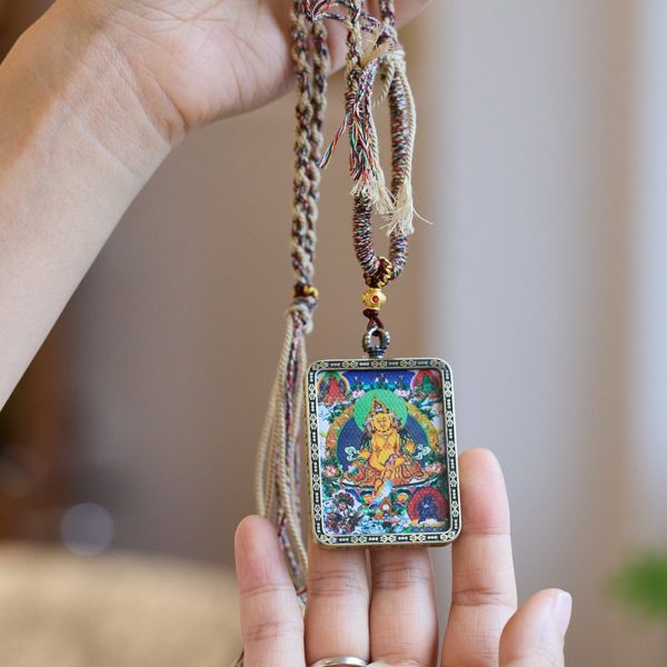 Zakiram Thangka Pendant Necklace
