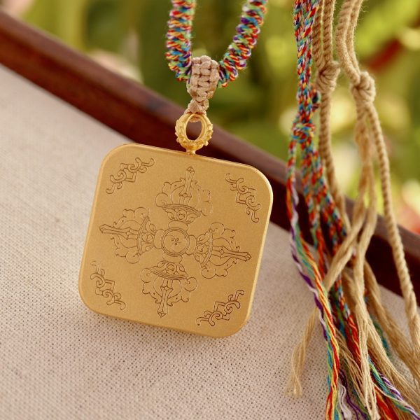 Zakiram Thangka Amulet Necklace