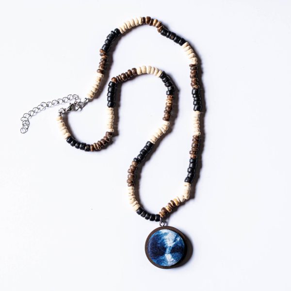 Mysterious gifts Miao Handmade Tie-Dye Necklace