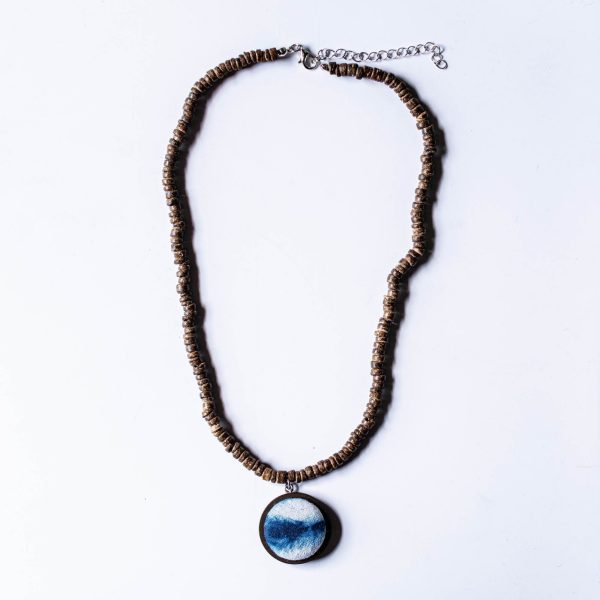 Mysterious gifts Miao Handmade Tie-Dye Necklace